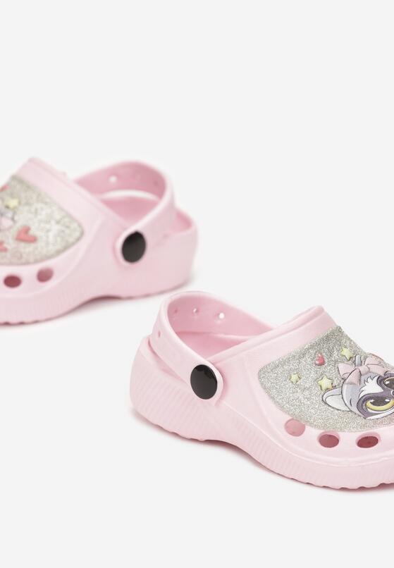 Papuci Roz cu fucsia 3