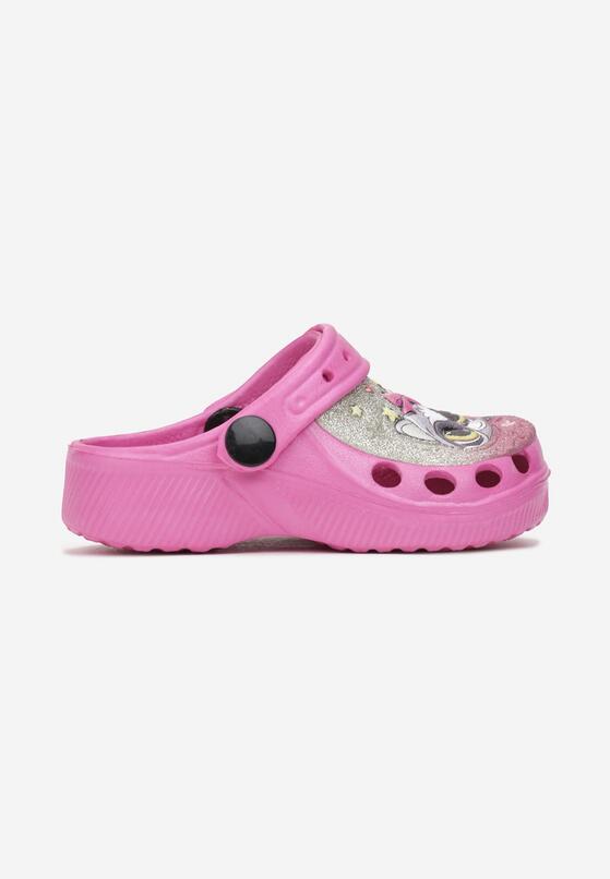 Papuci Fucsia cu roz 1