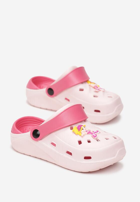 Papuci Roz cu fucsia 2
