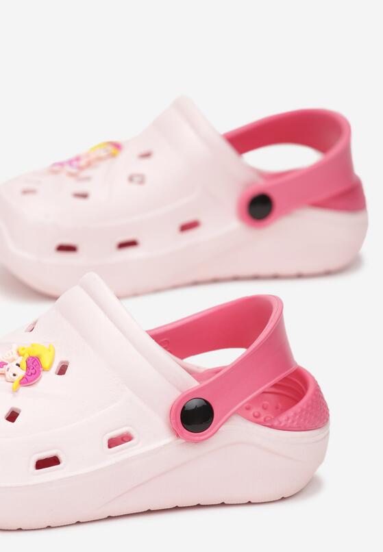 Papuci Roz cu fucsia 3