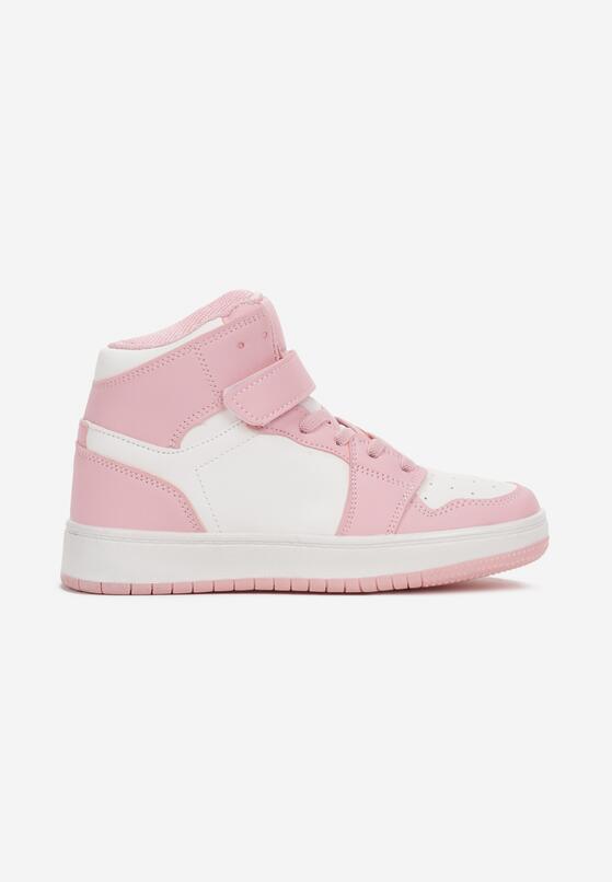 Pantofi sport Alb cu roz 1