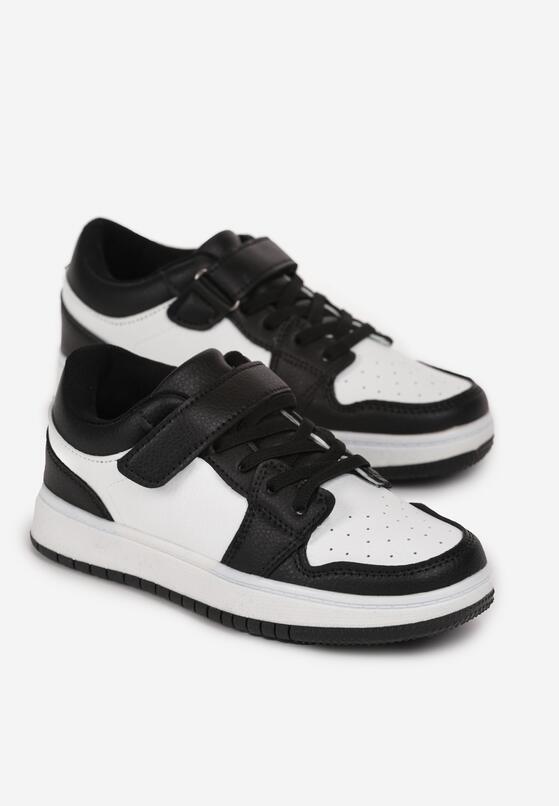 Pantofi sport Alb cu negru 2