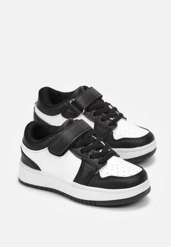 Pantofi sport Alb cu negru 2