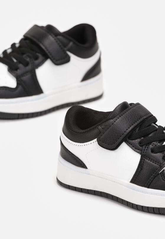 Pantofi sport Alb cu negru 3