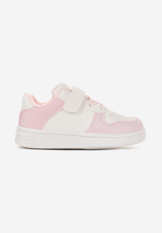 Pantofi sport Alb cu roz 1
