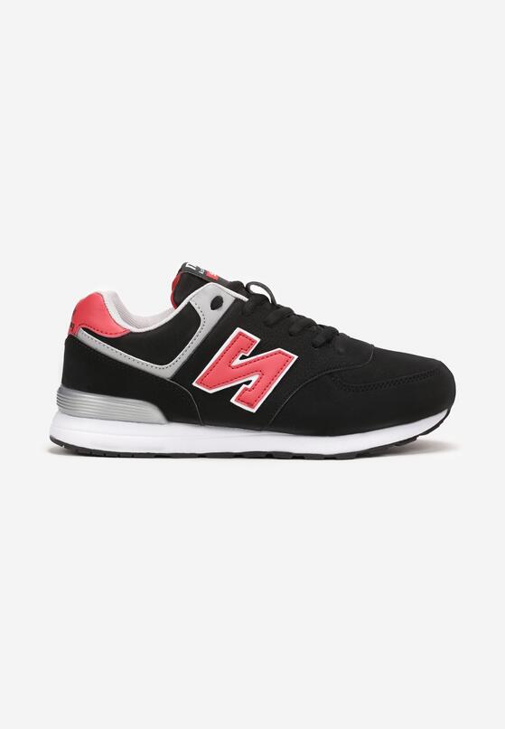 Pantofi sport Negru cu roșu 1