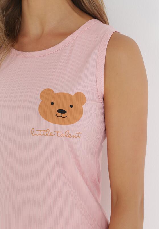Compleu pijama Roz 4