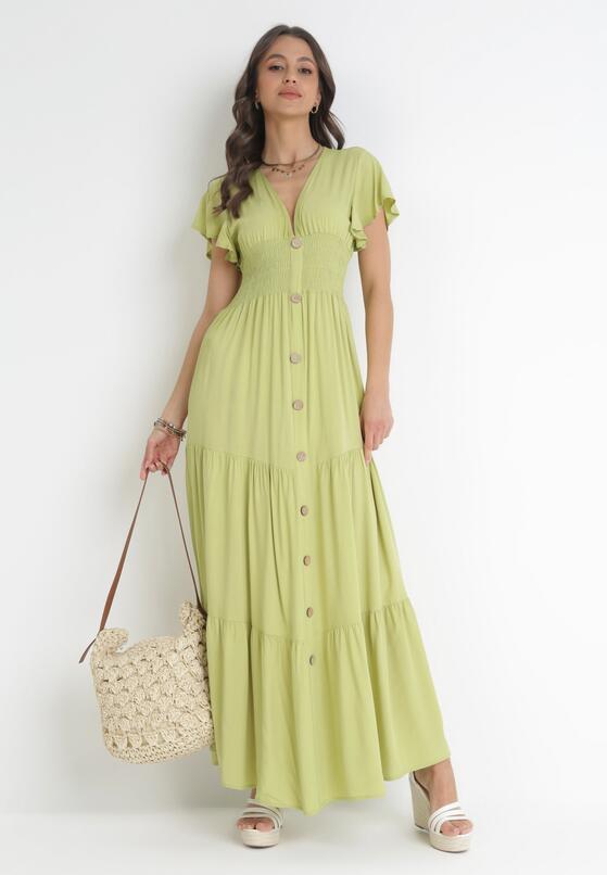 Rochie Verde deschis 2