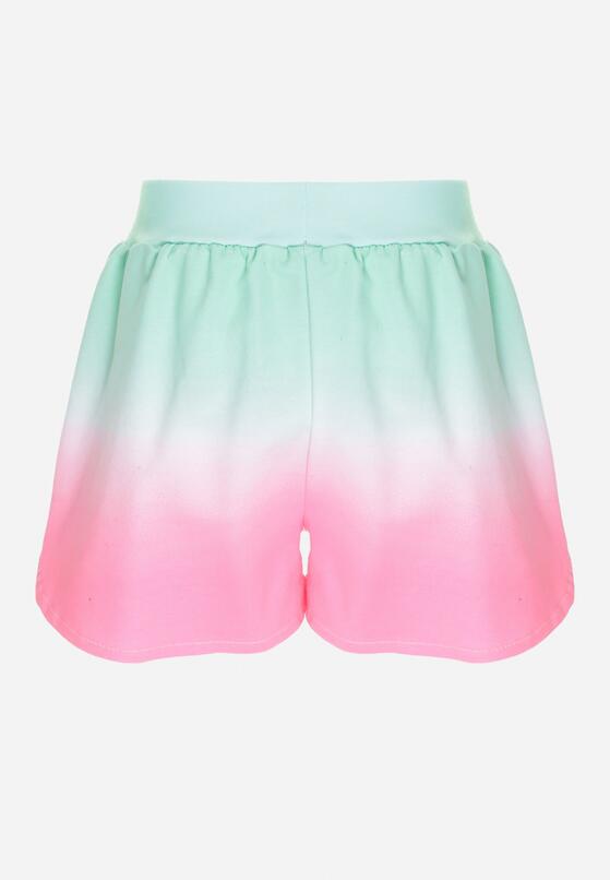 Pantaloni scurți Verde mentă 2