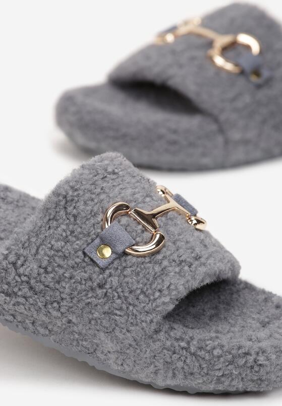 Papuci de casă Gri 5