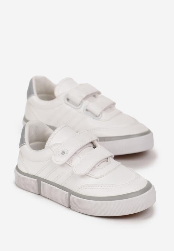 Pantofi sport Alb cu gri 2