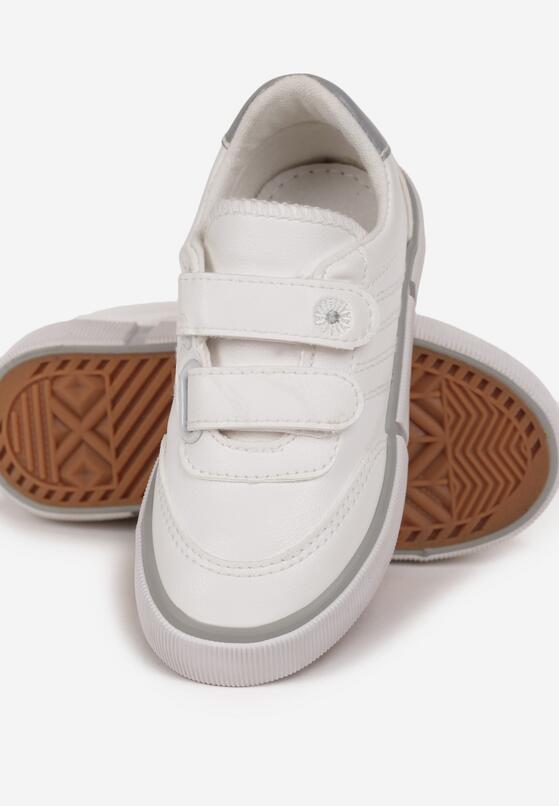 Pantofi sport Alb cu gri 3