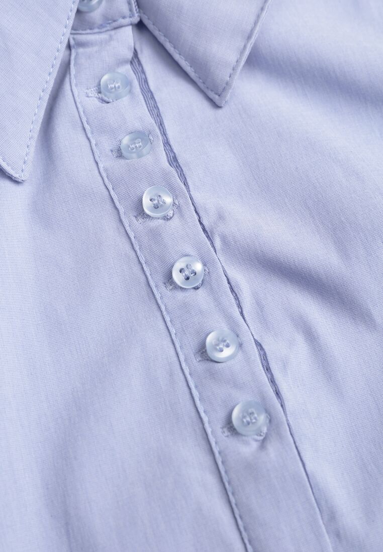 Jasnoniebieska Koszula z Krótkimi Rękawkami Sierre 8