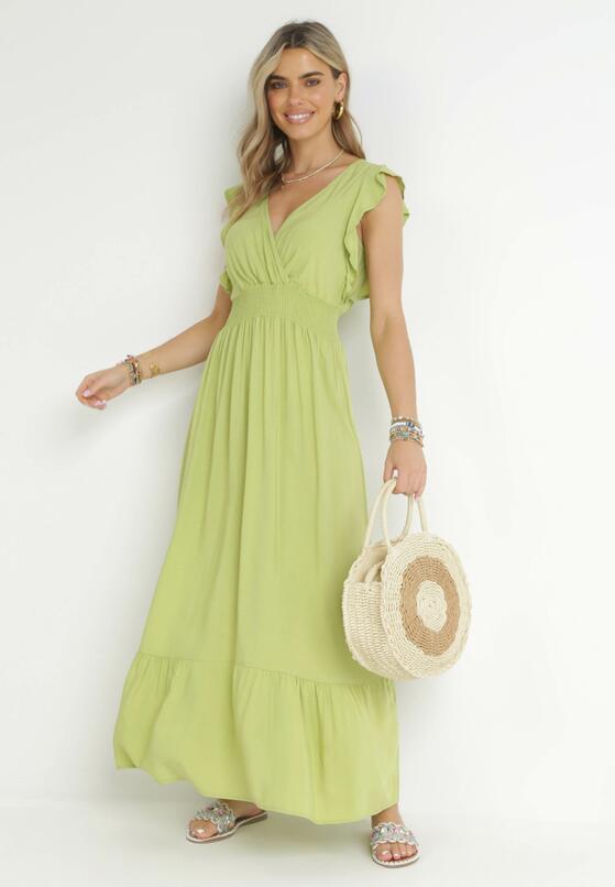 Jasnozielona Sukienka Hypsanie 2