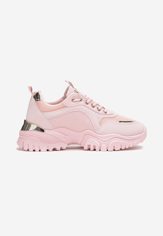 Różowe Sneakersy Achonia 3