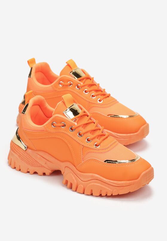 Pomarańczowe Sneakersy Achonia 4