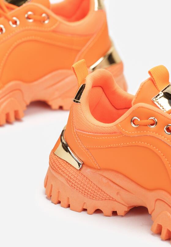 Pomarańczowe Sneakersy Achonia 5