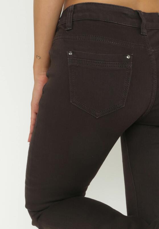 Brązowe Jeansy Regular Kidisti 5