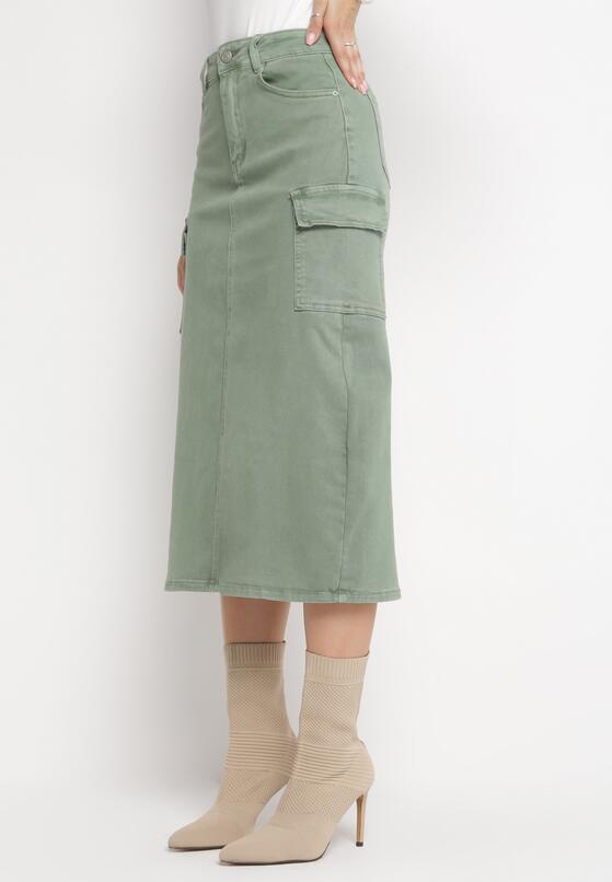 Fustă Verde deschis 2