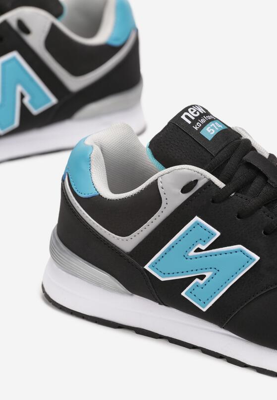 Pantofi sport Negru cu galben 5