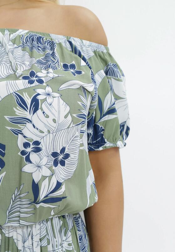 Rochie Verde deschis 5