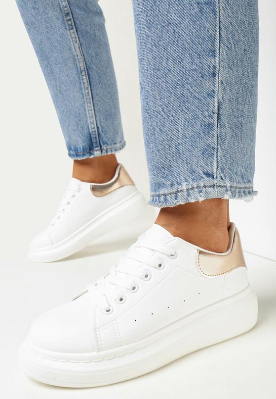 Sneakers Culoarea șampaniei 1