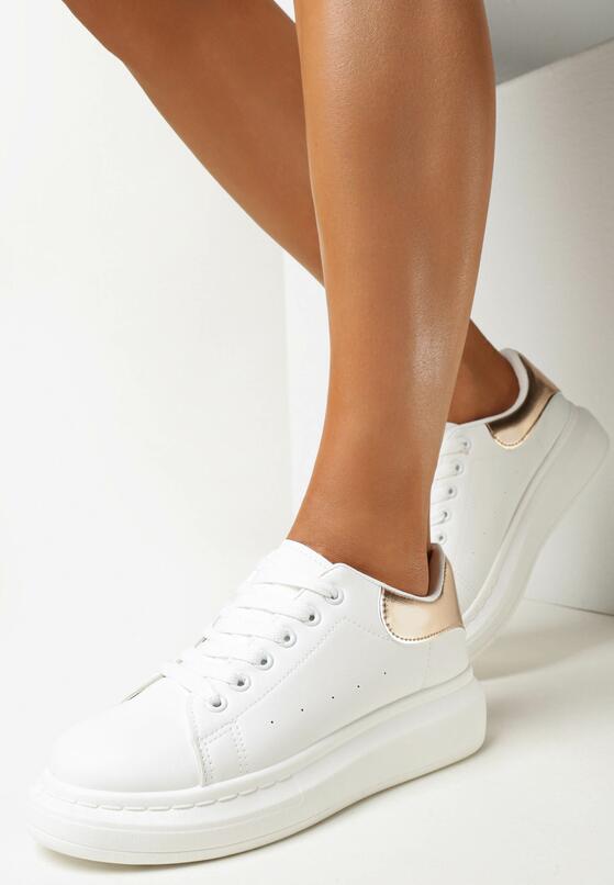 Sneakers Culoarea șampaniei 2