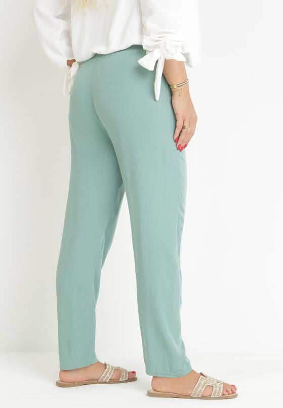 Pantaloni Verde mentă 3