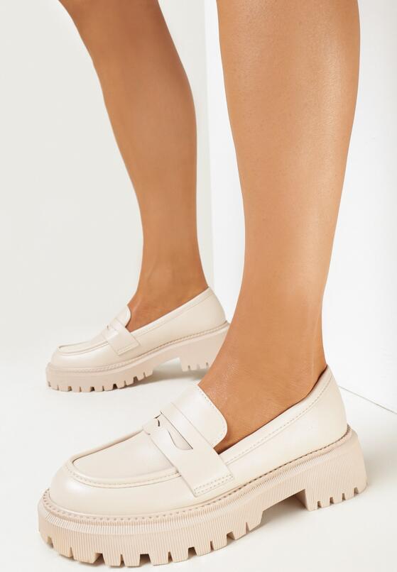 Mocasini Bej 1