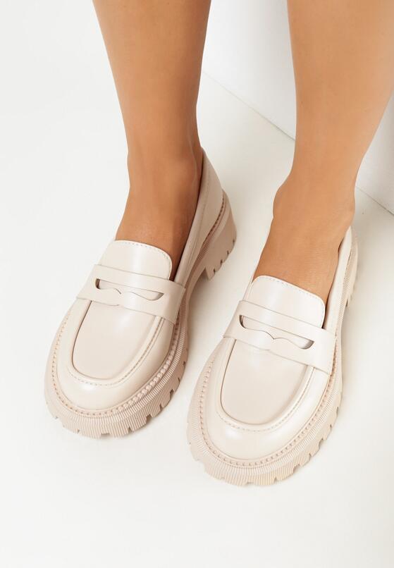Mocasini Bej 2