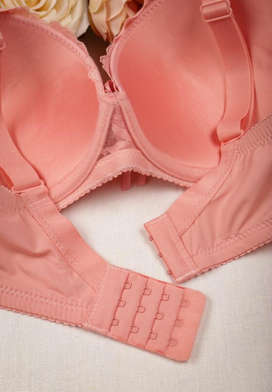 Różowy Koronkowy Biustonosz Full Cup Anaselina 2