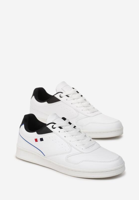 Pantofi sport Alb cu negru 2