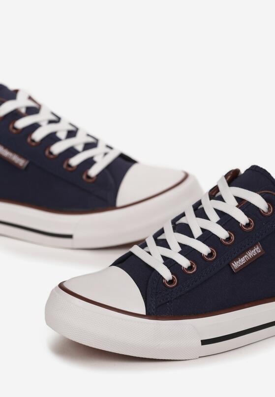 Niebieskie Trampki przed Kostkę Enzes 5
