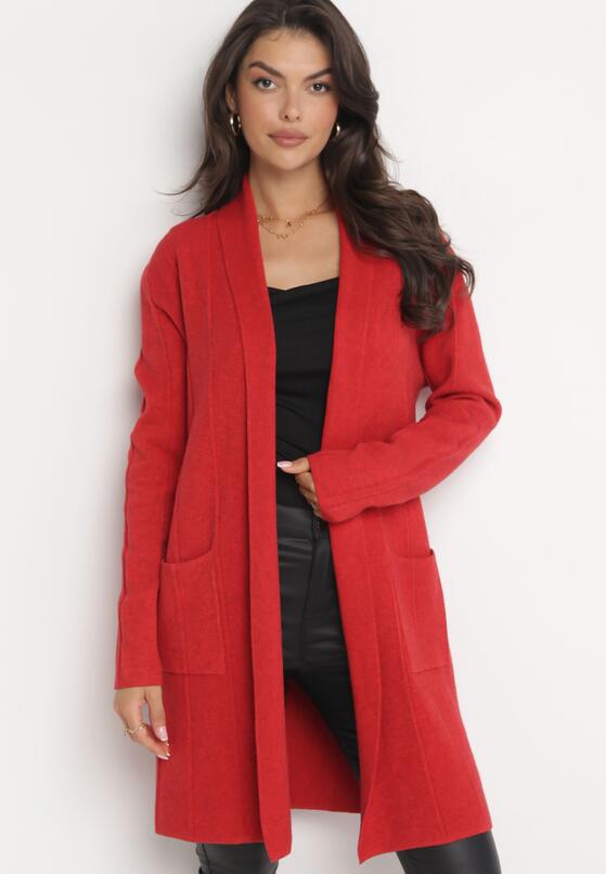 Cardigan Roșu 2