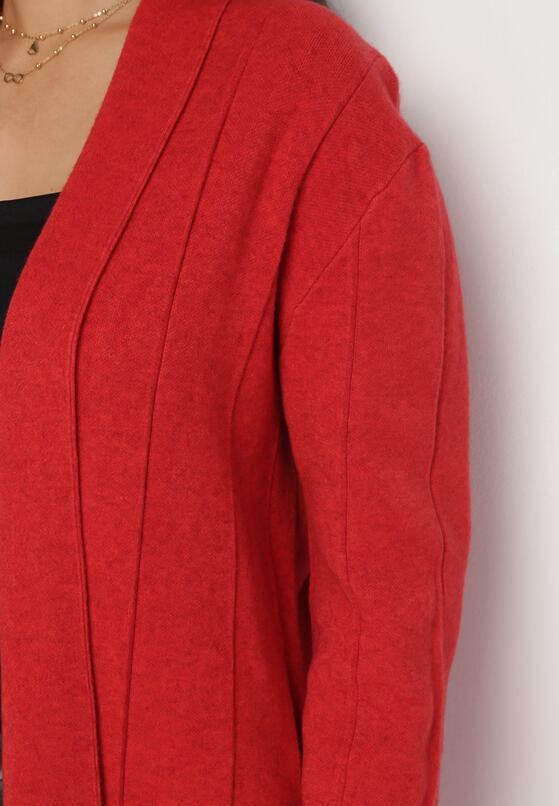 Cardigan Roșu 5