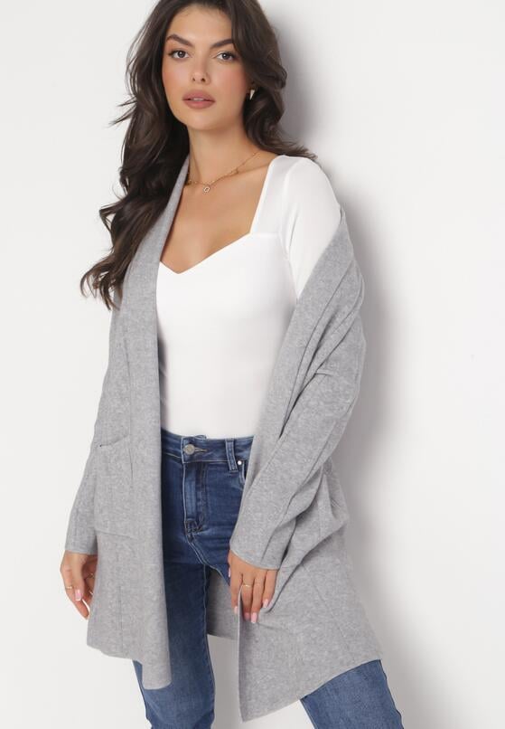 Cardigan Gri 4