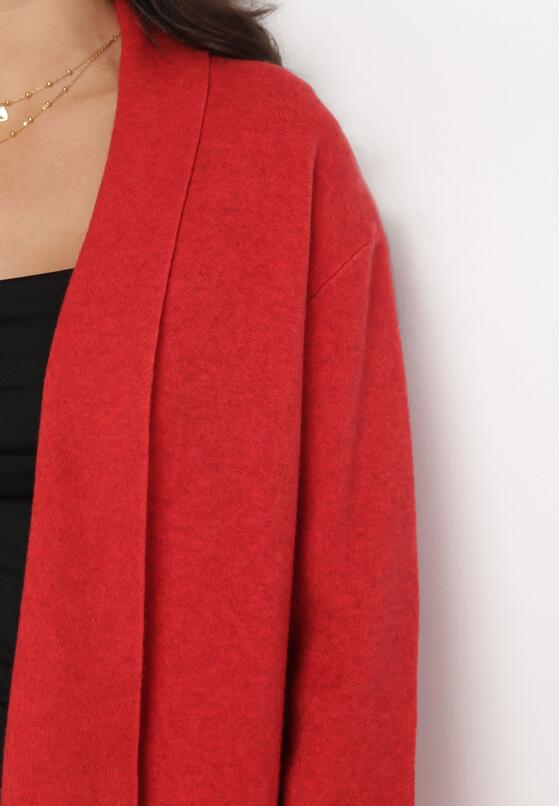 Cardigan Roșu 5