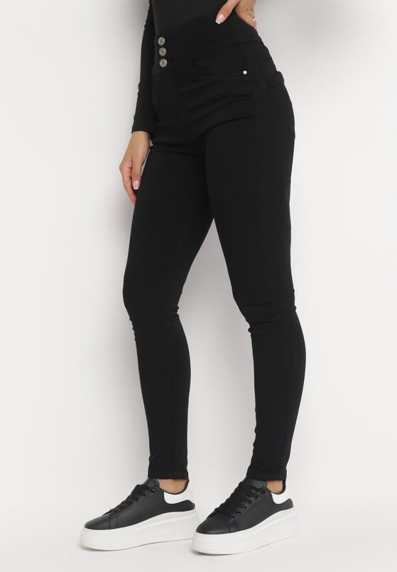 Czarne Jeansy Skinny Push Up Amariah 1