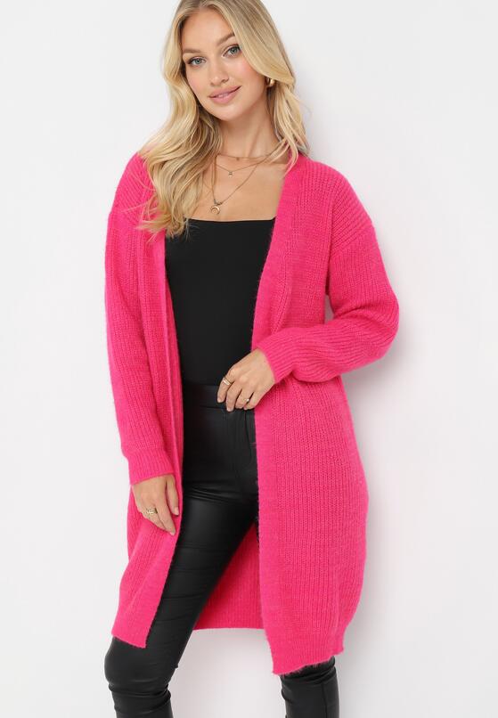 Cardigan Fucsia 1