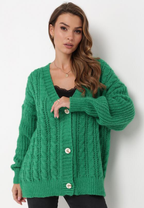 Cardigan Verde închis 2