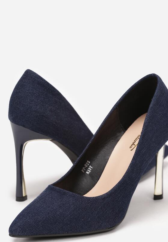 Pantofi stiletto Bleumarin 5
