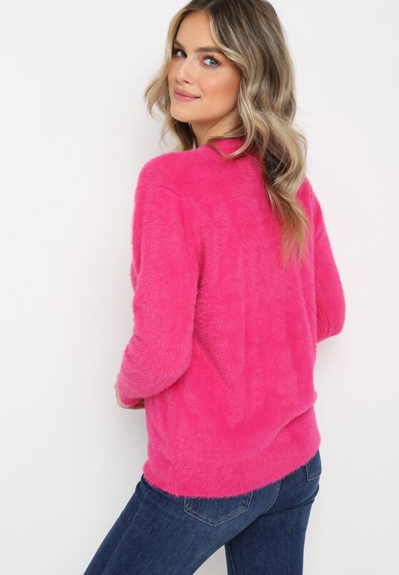 Cardigan Fucsia 3