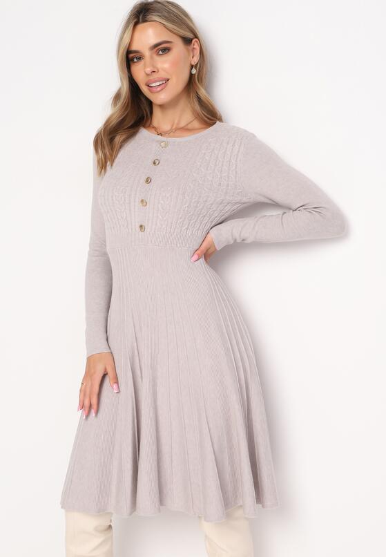 Rochie Gri deschis 4