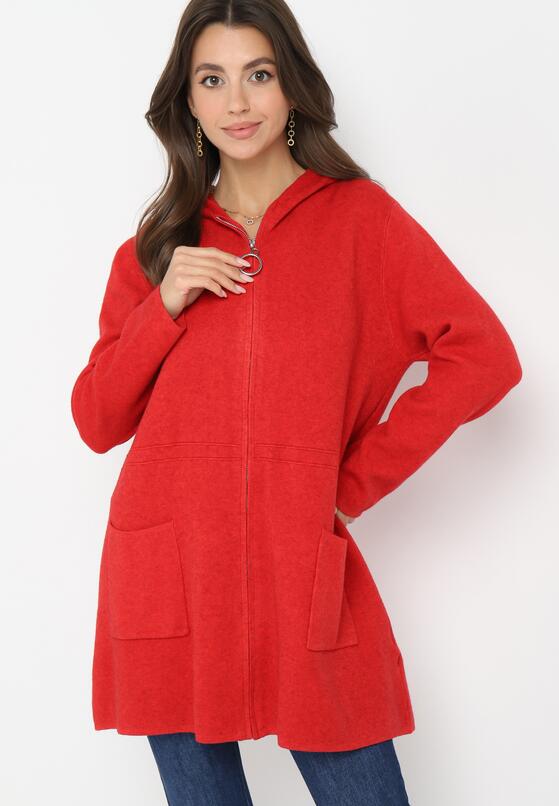 Cardigan Roșu 2