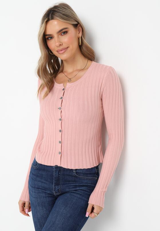 Cardigan Roz deschis 2