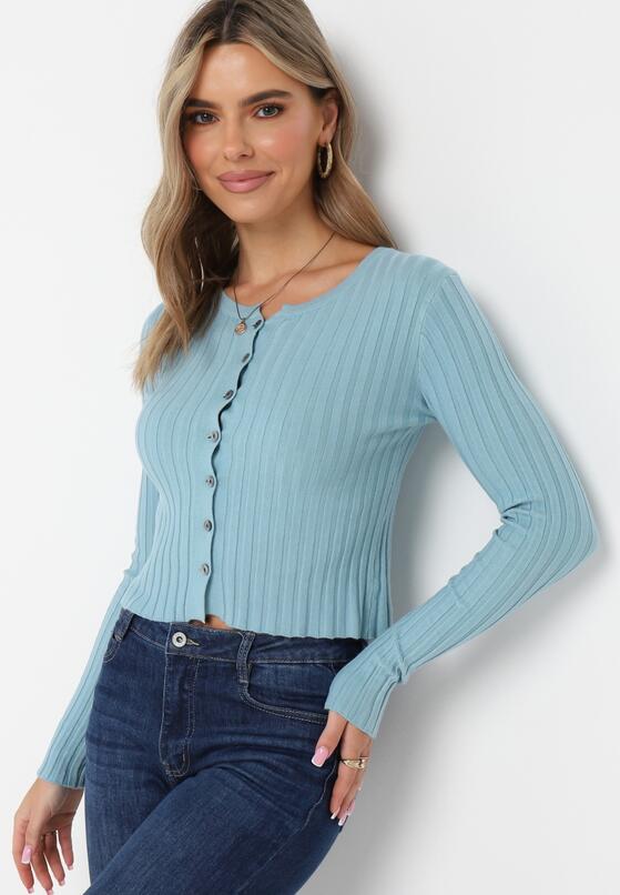 Cardigan Albastru deschis 4