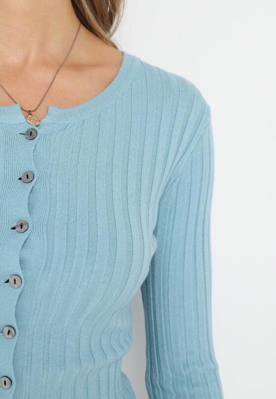 Cardigan Albastru deschis 5