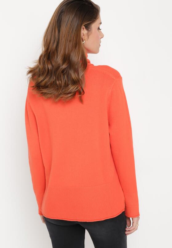 Pomarańczowy Golf z Długim Rękawem Alicams 3