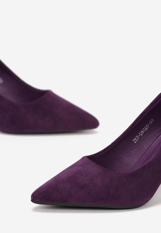 Pantofi cu toc Mov 5