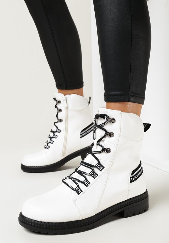 Botine Albe 1